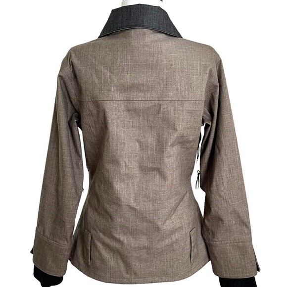 Holden Ski Snowboard Jacket Full Zip pockets Lined Shell Size M brown - Picture 2 of 16